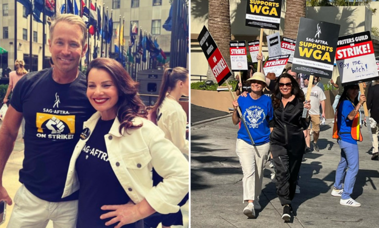 Actores celebran el fin de la huelga de Hollywood