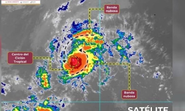Se forma tormenta tropical "Ramón" en el Océano Pacífico