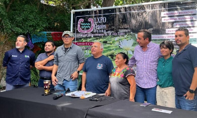 Expo cenotes, un espacio para la educación ambiental 