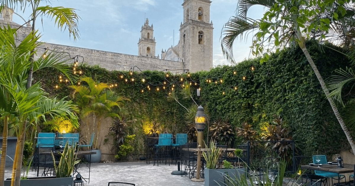 terraza piedra de agua