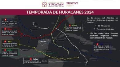 Yucatán cerró la temporada de huracanes 2024 con siete sistemas tropicales que afectaron la región