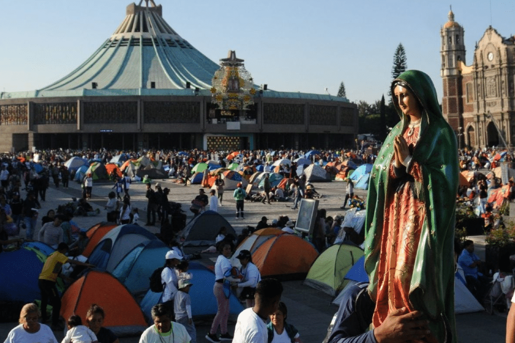 Arriban 11 millones de peregrinos a la Basílica de Guadalupe