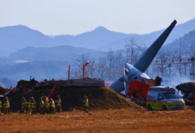 Choque de avión en Corea del Sur deja 179 muertos