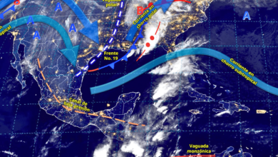 Chubascos y lluvias intensas se pronostican en Chiapas