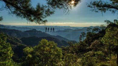 Parque de aventura en El Divisadero Barrancas