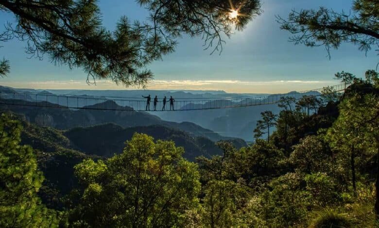 Parque de aventura en El Divisadero Barrancas