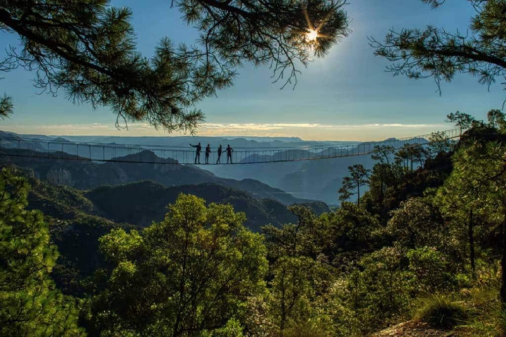 Parque de aventura en El Divisadero Barrancas