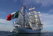 Regresa a México el Buque Escuela "Cuauhtémoc"