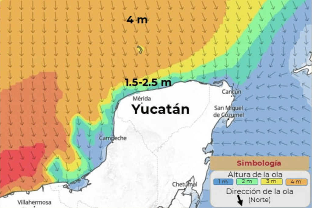 Se acerca un nuevo Frente Frío a Yucatán