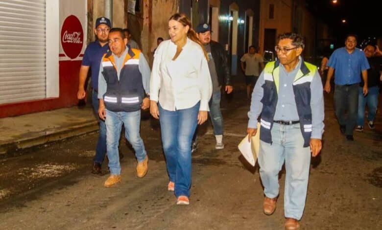 Cecilia Patrón impulsa la repavimentación de calles prioritarias en Mérida