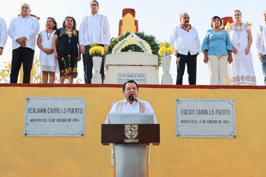 Anuncian la beca “Jóvenes Renacimiento” en honor a Felipe Carrillo Puerto