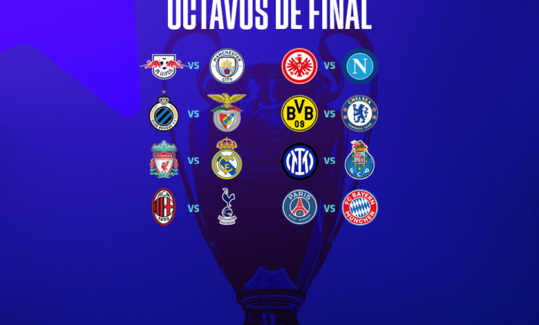 Champions League: Equipos clasificados a octavos