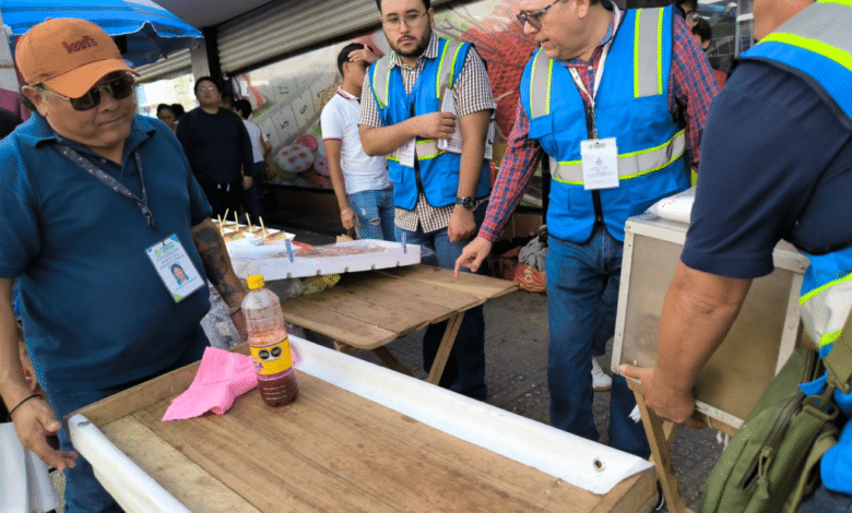 Retira Ayuntamiento de Mérida puestos de comida irregulares de Avenida Yucatán