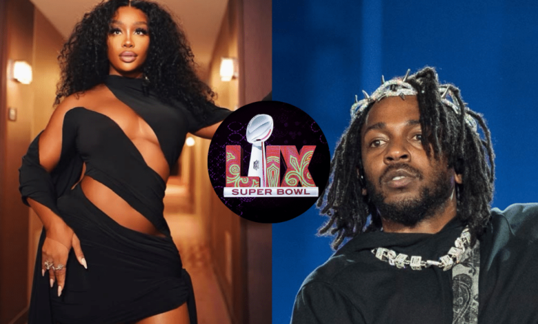 SZA y Kendrick Lamar encenderán el espectáculo de medio tiempo del Super Bowl 2025