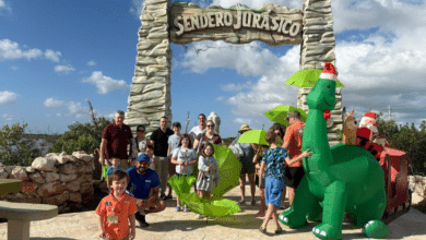 Sendero Jurásico recibe sus primeras visitas de 2025