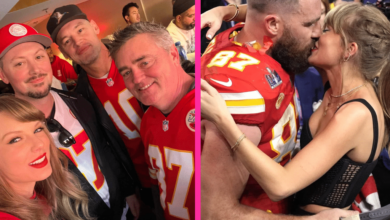 Taylor Swift conquista hasta en el palco Baron Corbin cuenta su experiencia en un partido de los Chiefs