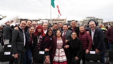 El Gobernador Joaquín Díaz Mena reconoce los 100 días de gobierno de Claudia Sheinbaum