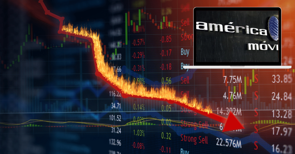 América Móvil reporta caída del 48% en sus ganancias pese a crecimiento en ingresos