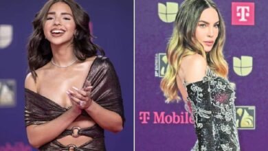 Ángela Aguilar huyó así de Belinda en Premios Lo Nuestro