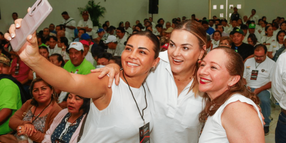 Cecilia Patrón reafirma su compromiso con los trabajadores de Mérida