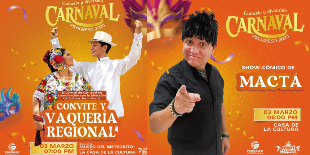 Convite y Vaquería Regional en el Carnaval de Progreso