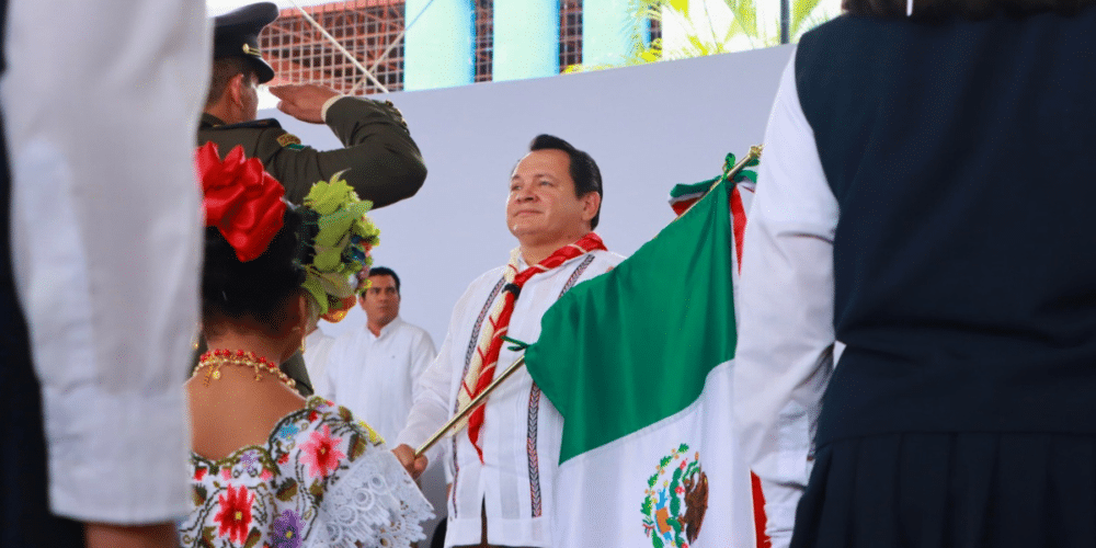 Día de la Bandera en Yucatán Un llamado a la unidad y transformación