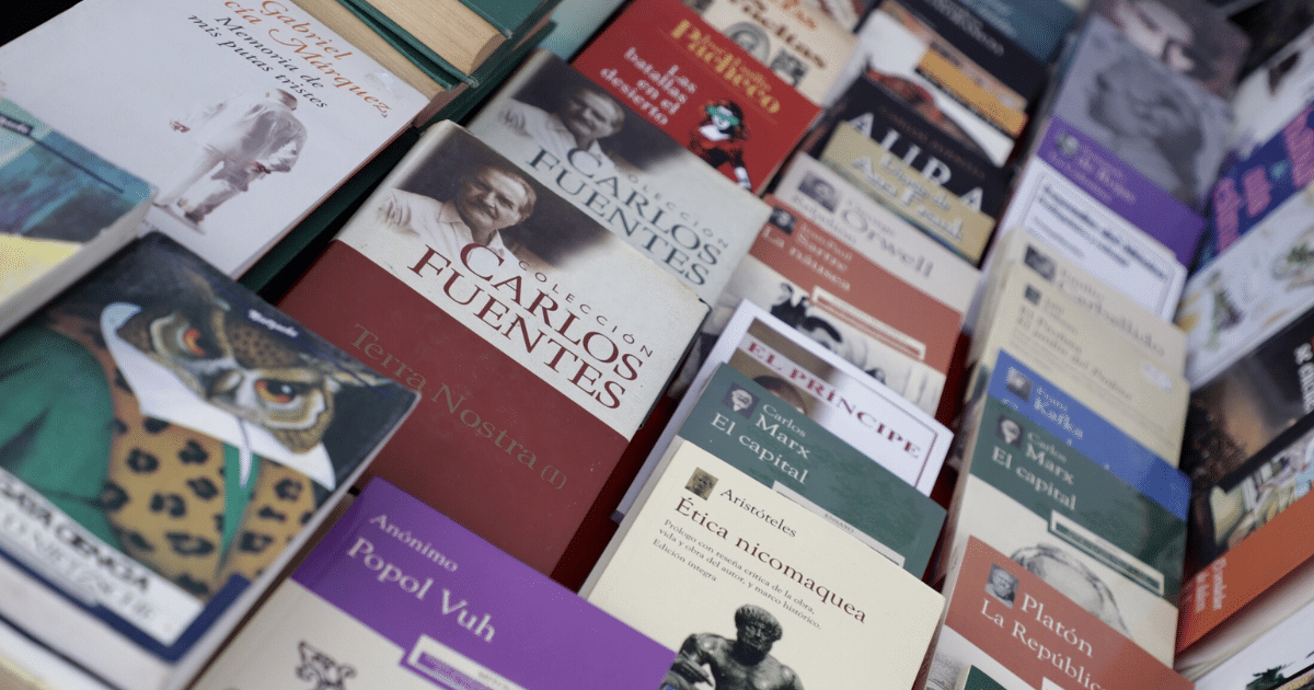 Libros en la FIL
