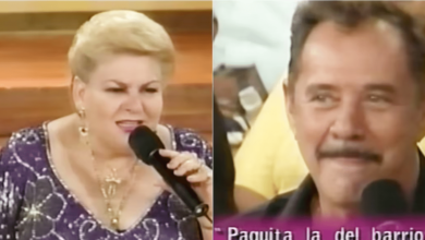 La vez que Paquita la del Barrio se reencontró con su exmarido en TV