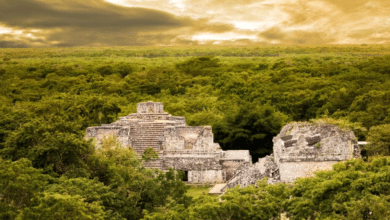 Las ruinas de Ek Balam y sus sorprendentes frescos mayas