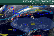 Lluvias fuertes y vientos intensos afectarán el noroeste y norte de México 🌧️💨