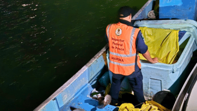 Secretaría de Marina detiene a cuatro personas por pesca ilegal en Yucalpetén