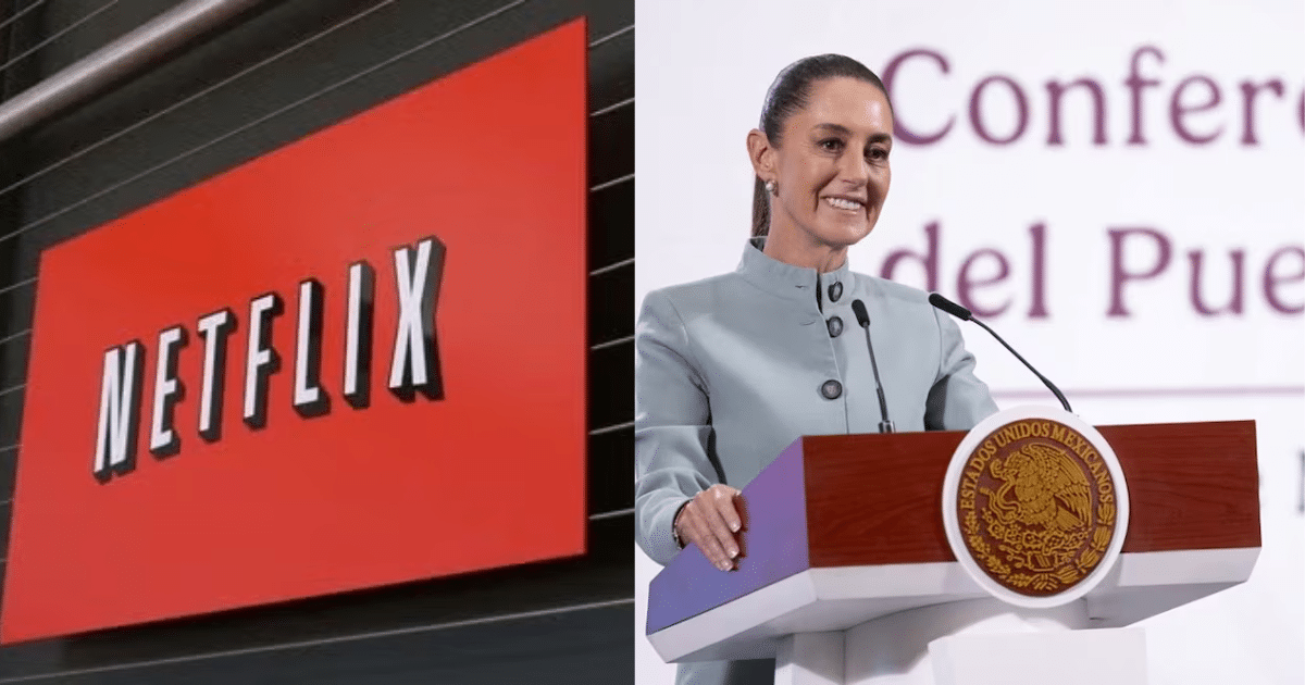Presidenta Claudia Sheinbaum habla sobre Netflix
