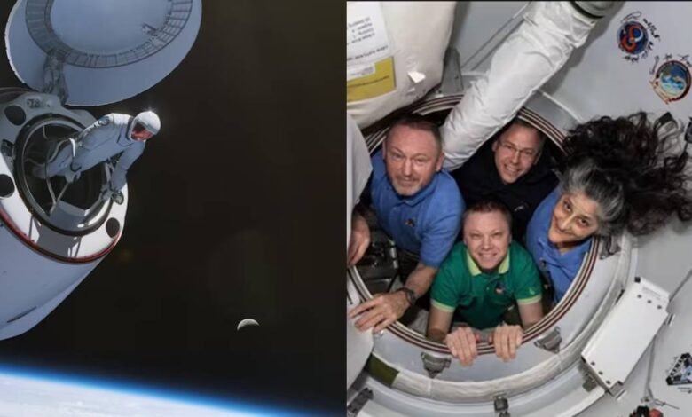 Astronautas de la NASA varados regresan a la Tierra a bordo de la nave Dragon de SpaceX
