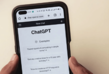 Chat GTP en teléfono móvil