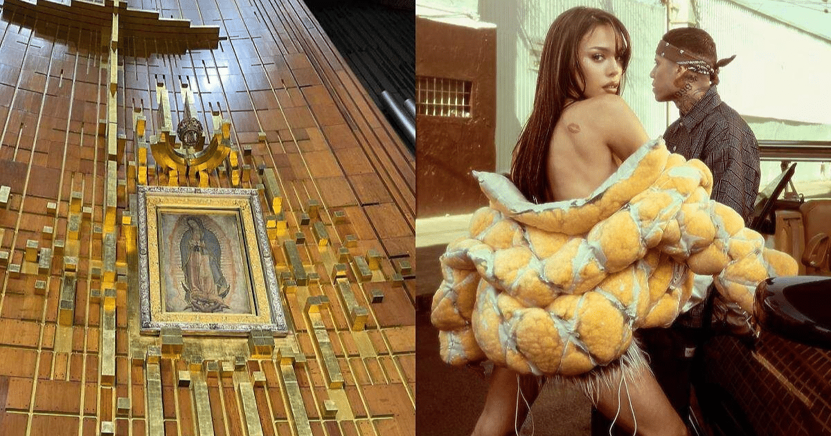 Danna responde a críticas por ropa interior con Virgen de Guadalupe