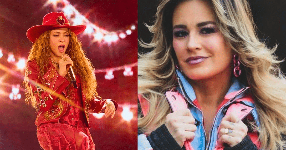 María José le pide a Shakira que no sea impuntual en sus conciertos