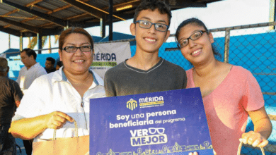 Más lentes gratis para Mérida, más apoyo y ahorro para las familias Cecilia