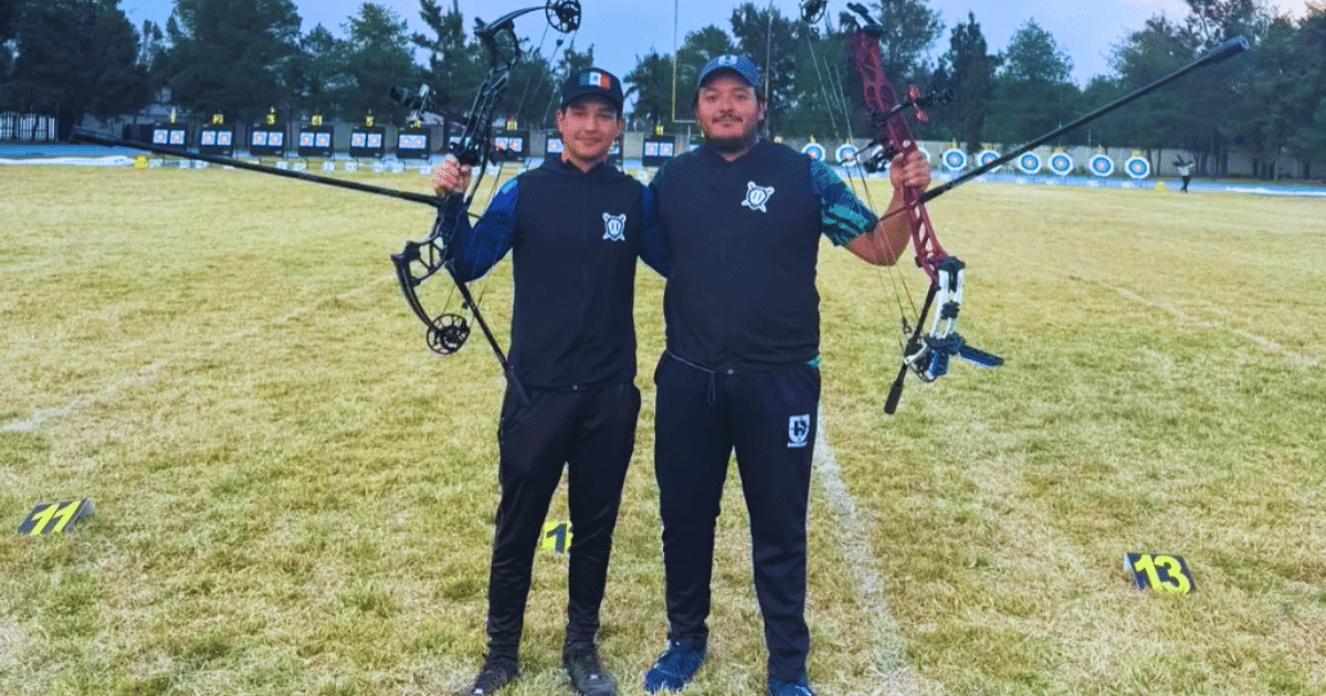 Orgullo yucateco Elías Reyes y Luis Lezama clasificados al Mundial de Tiro con Arco 2025