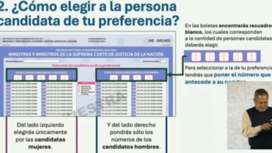 Por colores y seis boletas; así se votará en elección judicial