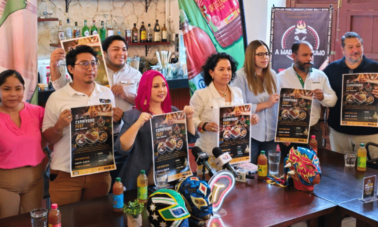 Primera edición del Carnívoro Fest promete gastronomía, música y lucha libre en Mérida