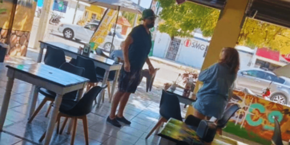 Turistas extranjeros consumen todo en cafetería de Yucatán y se niegan a pagar