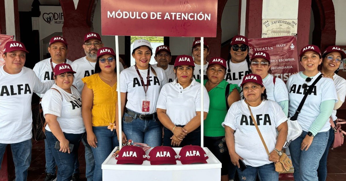 Yucatán destaca a nivel nacional en Jornada de Alfabetización