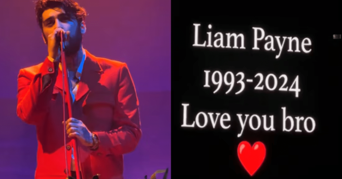 Zayn Malik honra a Liam Payne en su concierto en CDMX y emociona a sus fans