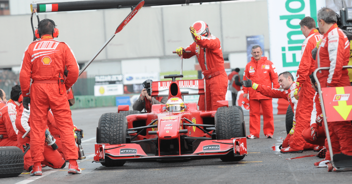 Equipo de Pits Stop de Ferrari