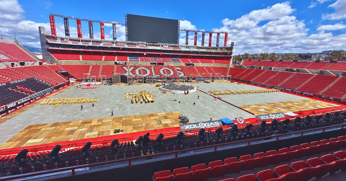 Estadio Caliente se prepara para el Tianguis Turístico