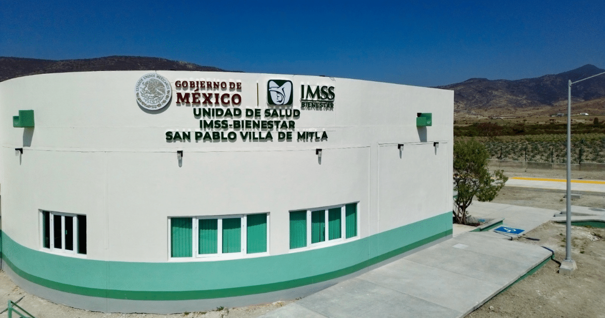 IMSS Bienestar inaugura el Centro de Salud con Servicios Ampliados en San Pablo Villa de Mitla, Oaxaca