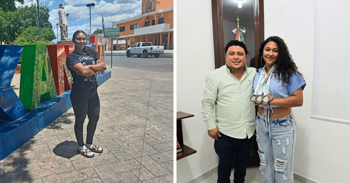 Kanasín impulsa a talentos deportivos Mijlalis Baas viaja al Mundial de Pesas en Perú