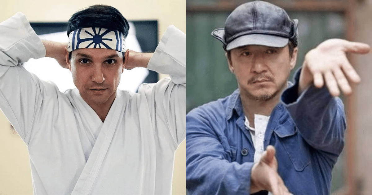 Imagen editada de actores de karate kit