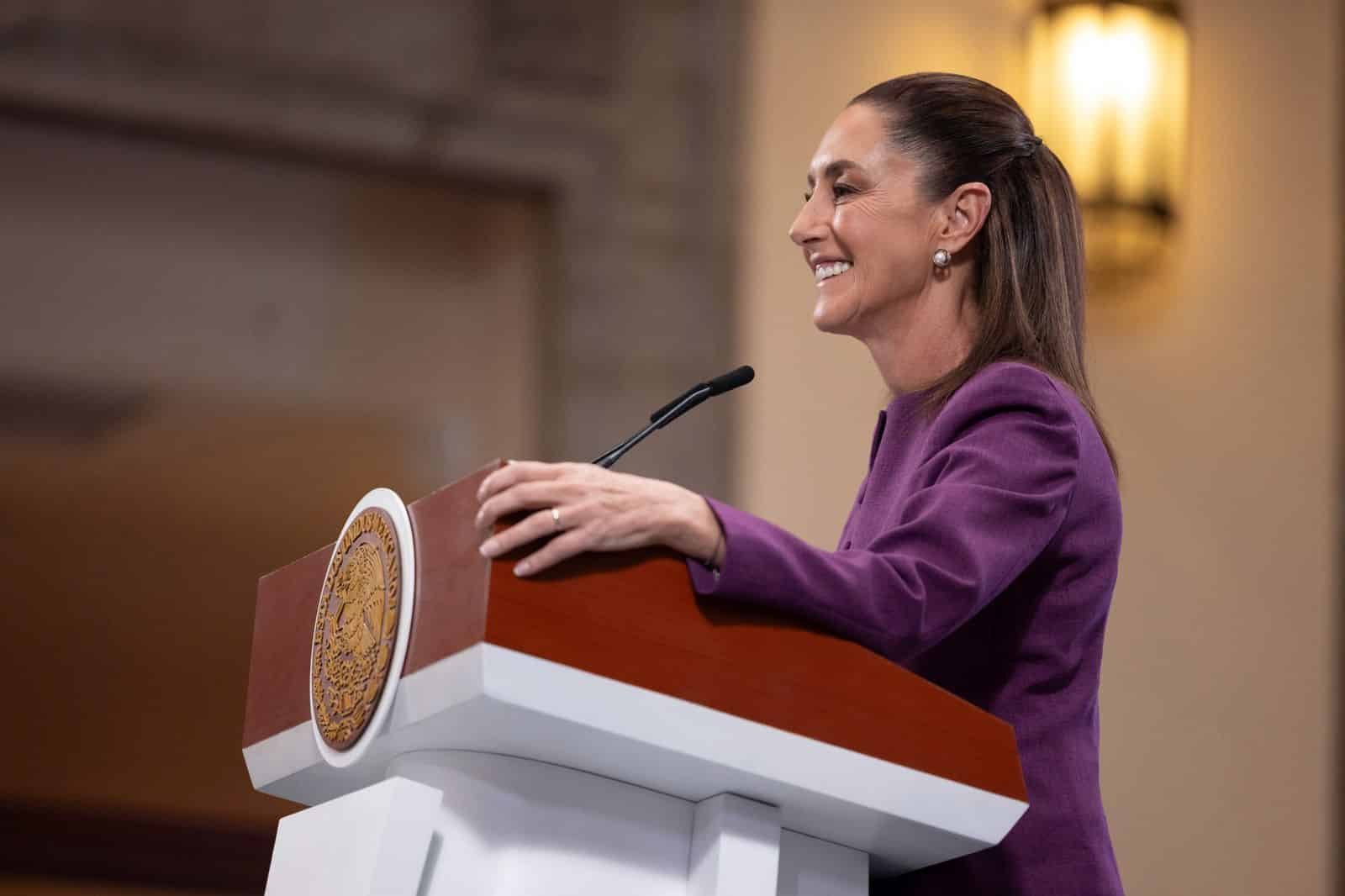 La presidenta de México denunció el racismo en la criminalización de migrantes