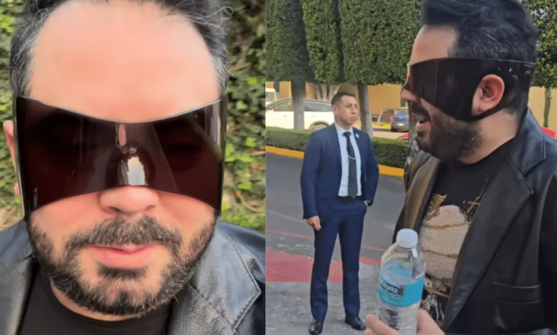 Los nuevos lentes excéntricos de José Eduardo Derbez